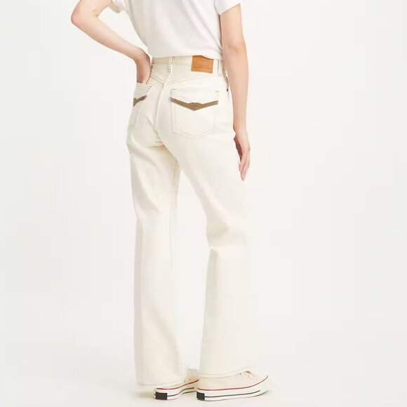 NWT Levi's 70's High Flare Denim Jeans Plus Size 32 x 30 - Picture 7 of 16